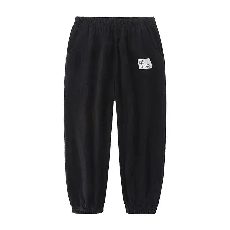  Kids Anti Mosquito Cotton Linen Long Pants Unisex -  ToylandEU™