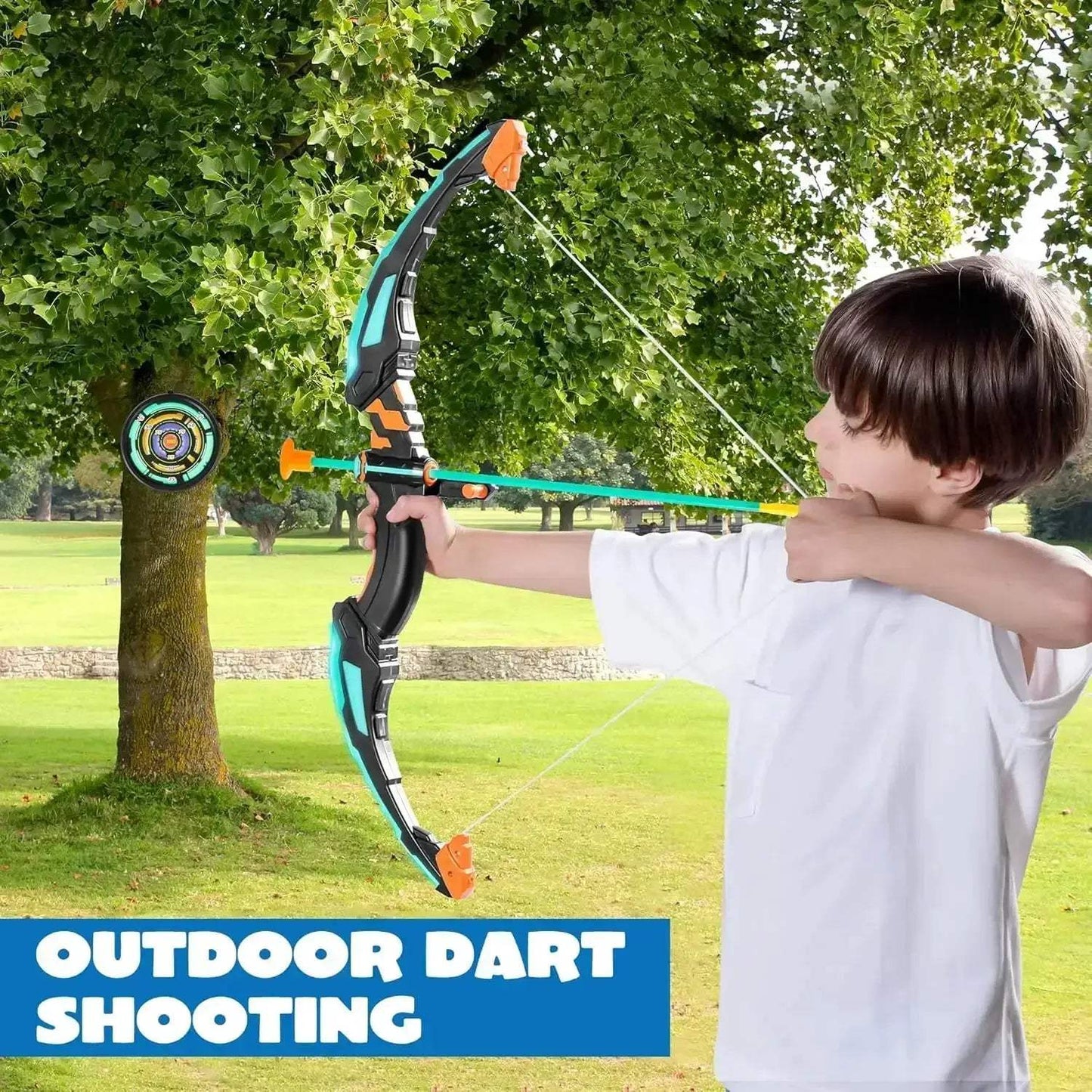 Kids Archery Set With LED Light Up Arrows Outdoors - ToylandEU