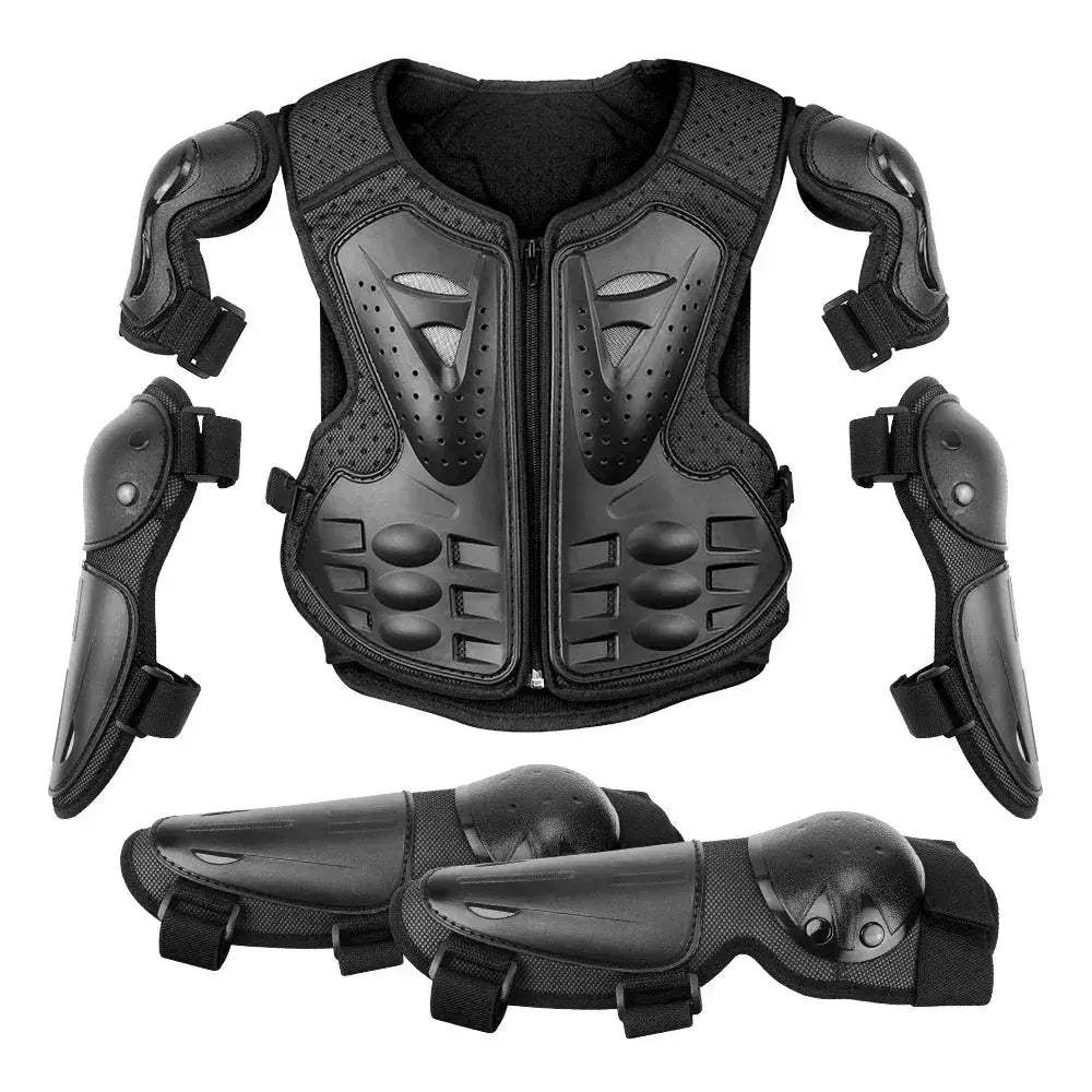 Kids Armor Vest With Back Protector For Cycling And Scooters - ToylandEU