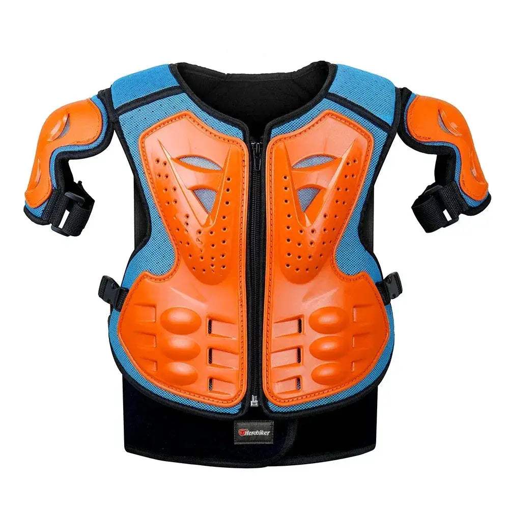 Kids Armor Vest With Back Protector For Cycling And Scooters - ToylandEU