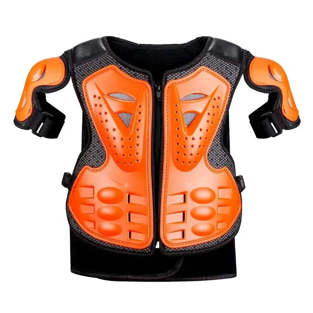 Kids Armor Vest With Back Protector For Cycling And Scooters - ToylandEU