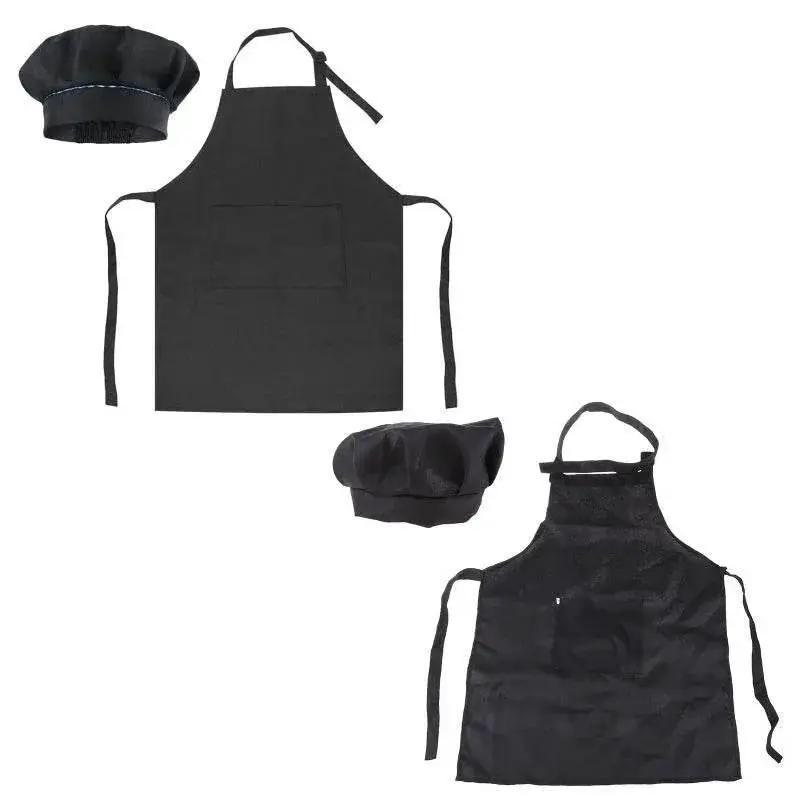  Kids Baker Uniform Costume Accessories Cooking Baking Painting Chef Hat Apron -  ToylandEU™