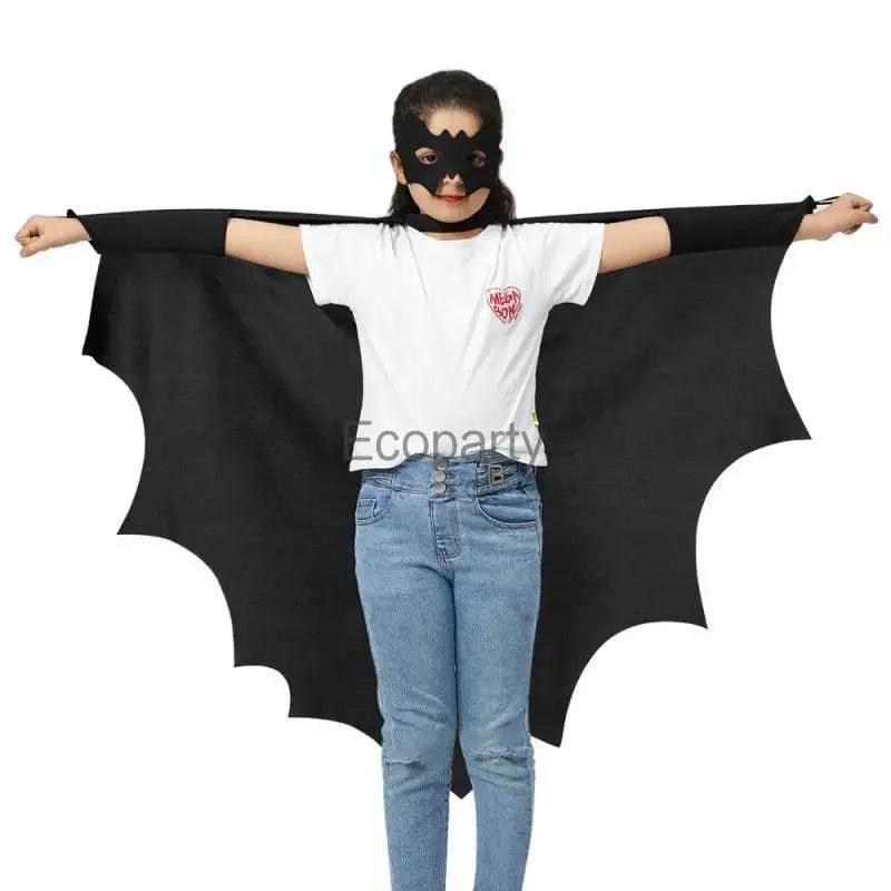  Kids Bat Costume Set - Halloween Cape & Mask for Spooky Fun -  ToylandEU™
