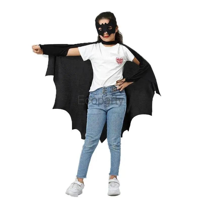  Kids Bat Costume Set - Halloween Cape & Mask for Spooky Fun -  ToylandEU™