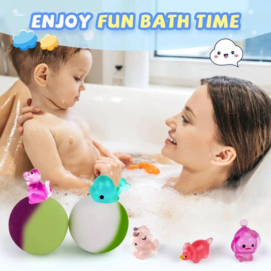  Kids Bath Bombs Glow Inside 24 Pack Organic Bubble Bath -  ToylandEU™