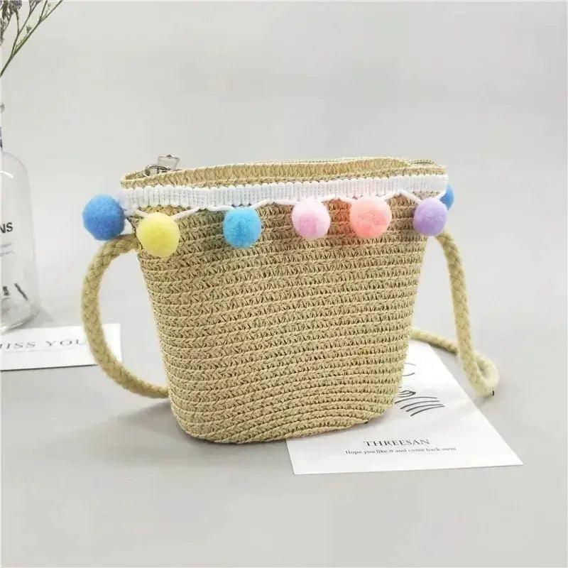  Kids Beach Bag Crossbody Flower Print Lightweight -  ToylandEU™