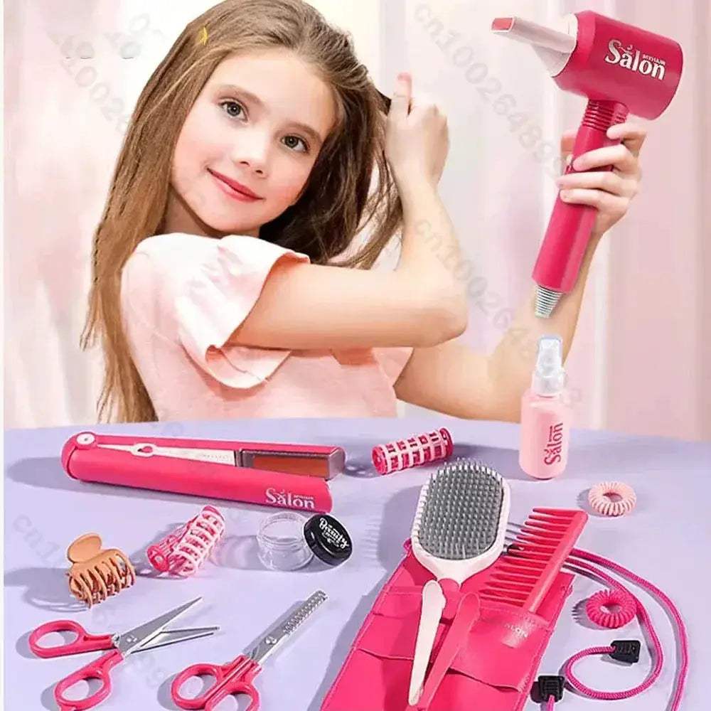 Kids Beauty Salon Set With Realistic Styling Tools - ToylandEU