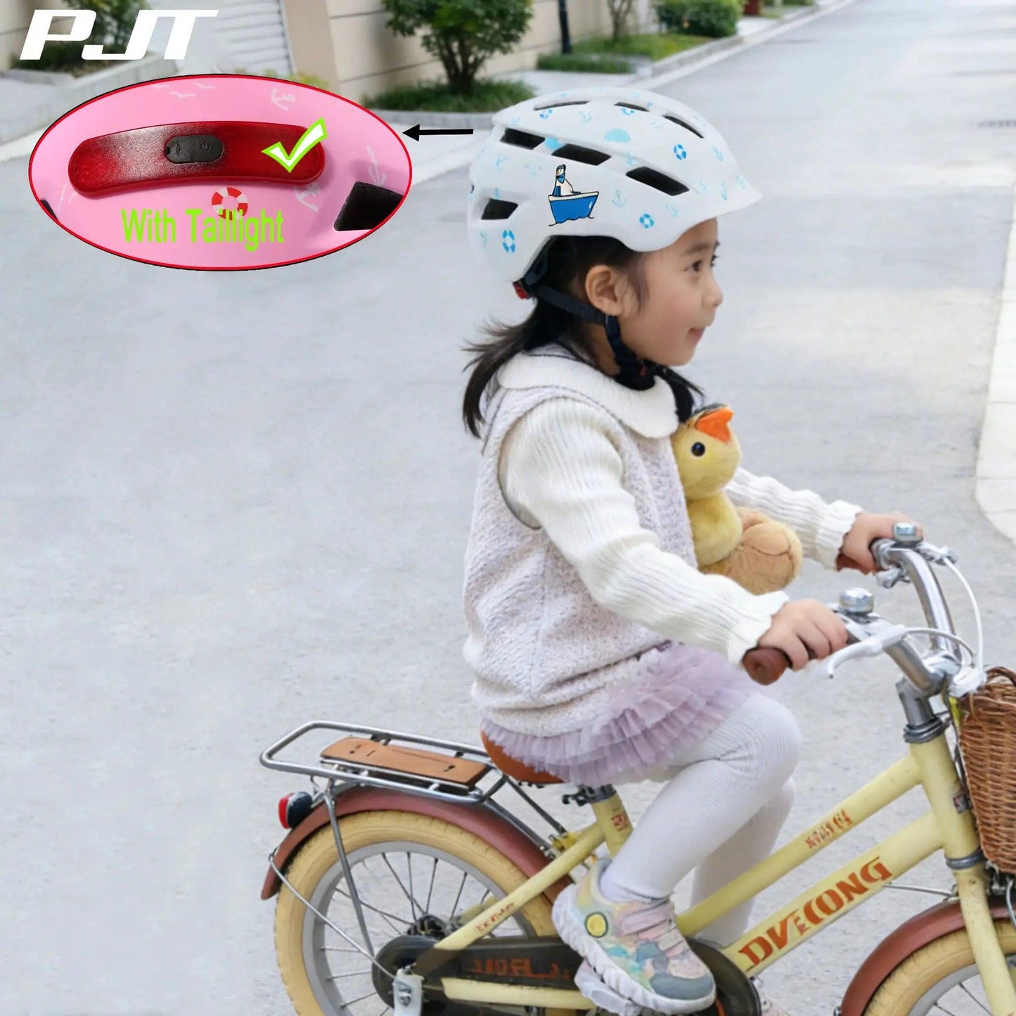  Kids Bike Helmet Adjustable Fit For Safe Riding -  ToylandEU™