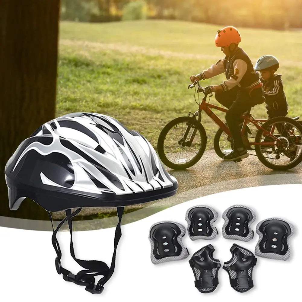 Kids Bike Helmet And Protective Gear Set For Safe Riding - ToylandEU