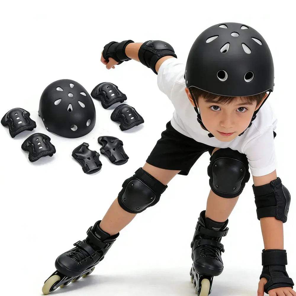 Kids Bike Helmet And Protective Gear Set With Universal Fit - ToylandEU