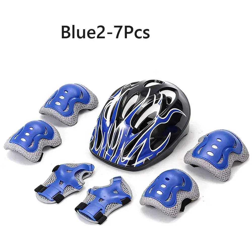 Kids Bike Helmet And Protective Gear Set With Universal Fit - ToylandEU