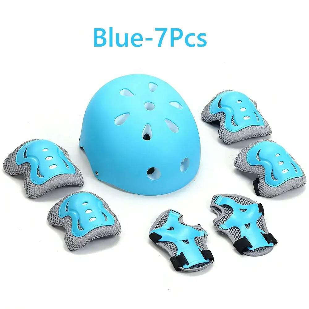Kids Bike Helmet And Protective Gear Set With Universal Fit - ToylandEU