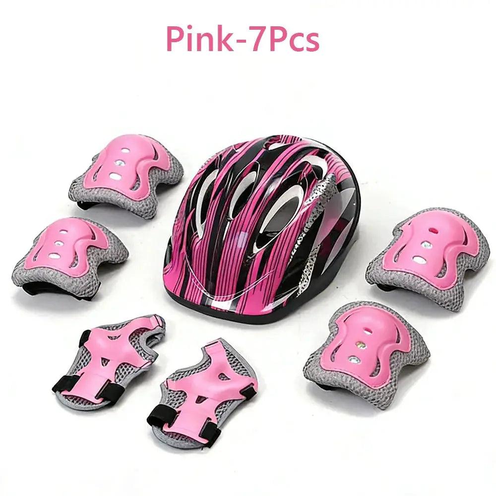  Kids Bike Helmet Protective Gear Set Universal Fit -  ToylandEU™