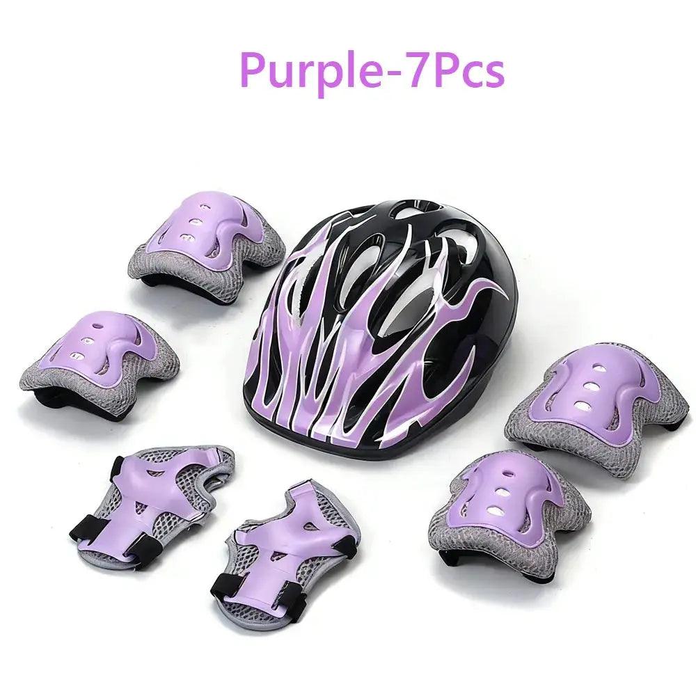  Kids Bike Helmet Protective Gear Set Universal Fit -  ToylandEU™