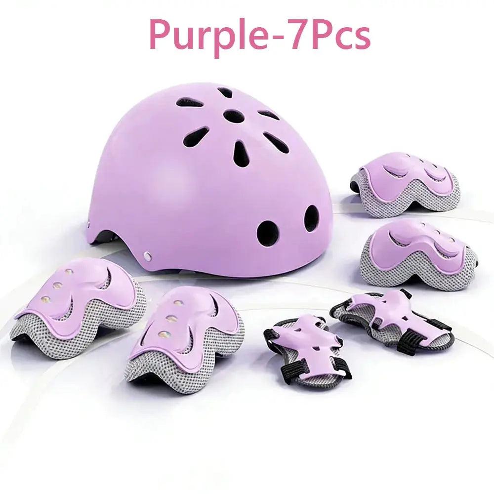  Kids Bike Helmet Protective Gear Set Universal Fit -  ToylandEU™