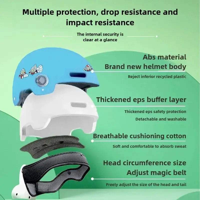 Kids Bike Helmet Ultralight Adjustable Safety For Cycling - ToylandEU