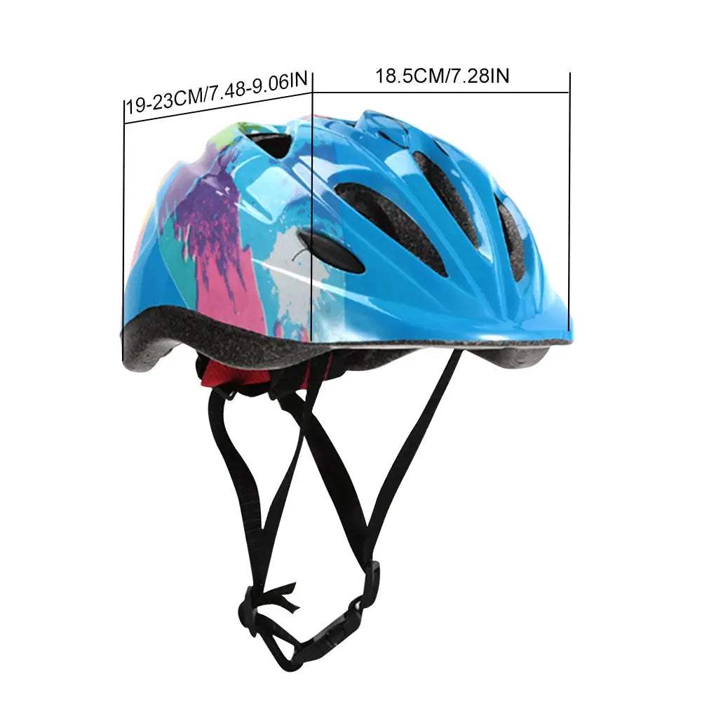 Kids Bike Helmet With Knee Elbow Wrist Guards For Safety - ToylandEU