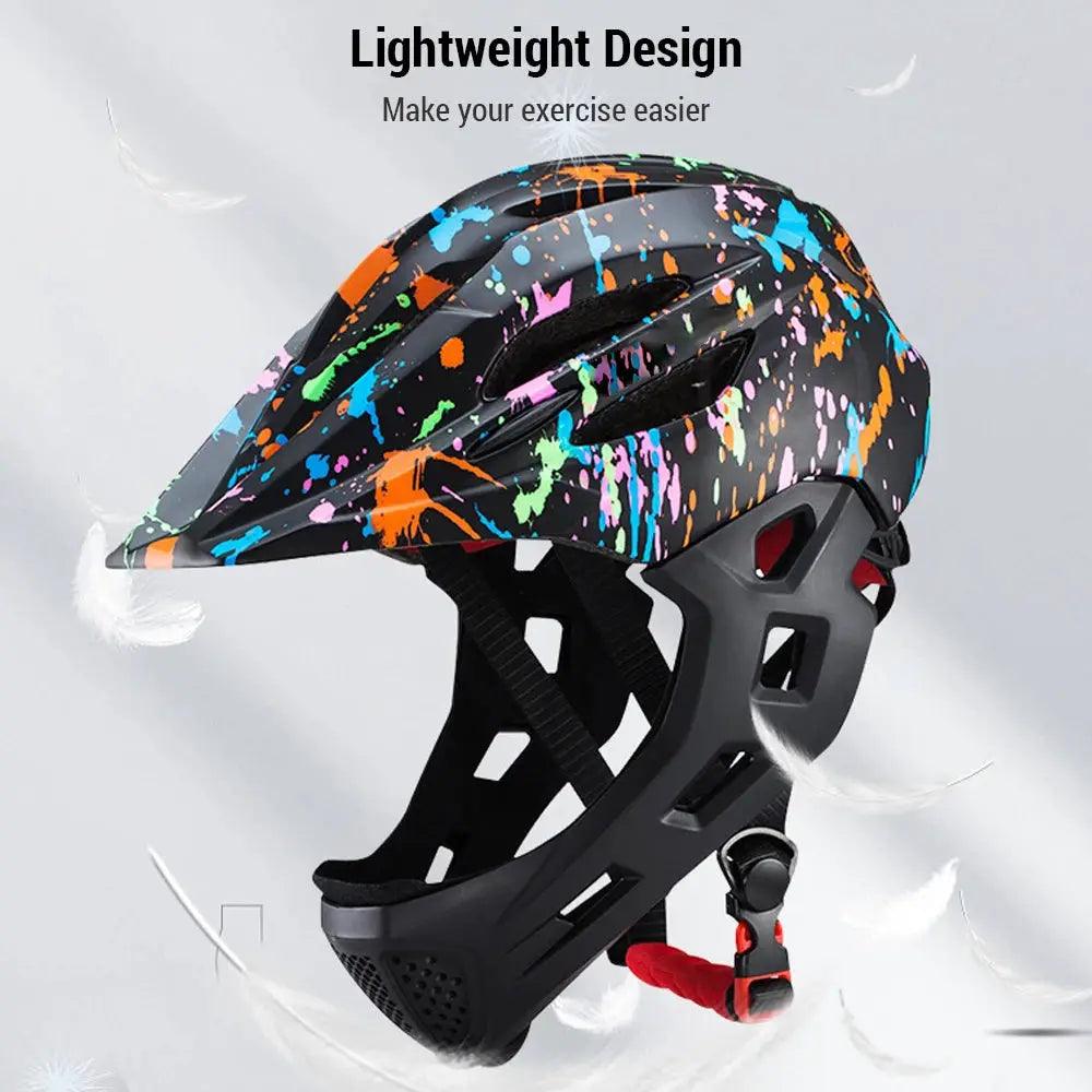  Kids Bike Helmet With LED Light Breathable Ultralight -  ToylandEU™
