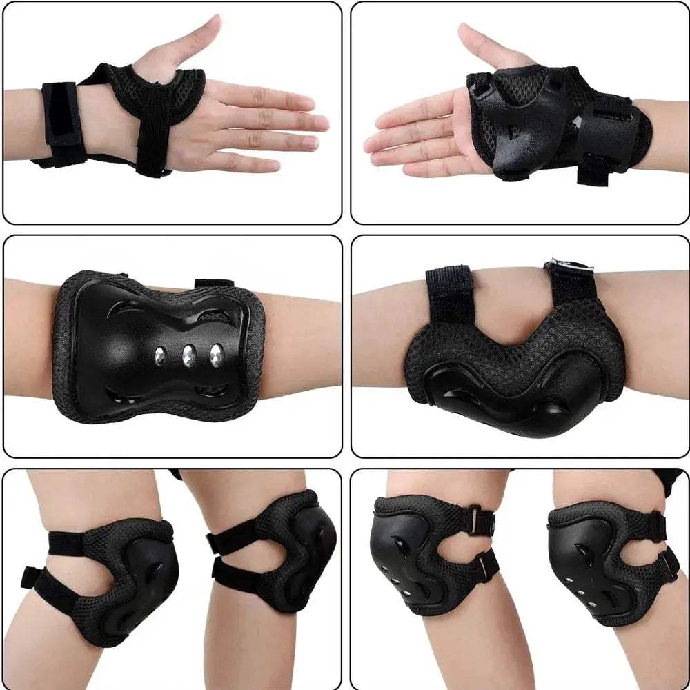Kids Bike Helmet and Protective Pad Set for Safe Cycling - ToylandEU