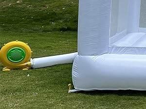  Kids Birthday Gift 9ft White Bounce House With Slide -  ToylandEU™