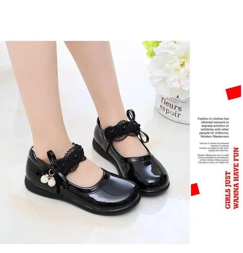  Kids Black Performance Shoes Soft Sole for Students 2024 -  ToylandEU™