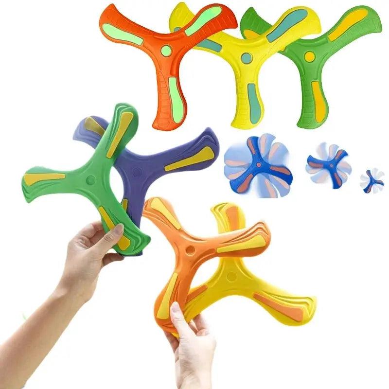  Kids Boomerang Toy Foam Flying Saucer Safe Outdoor Fun -  ToylandEU™