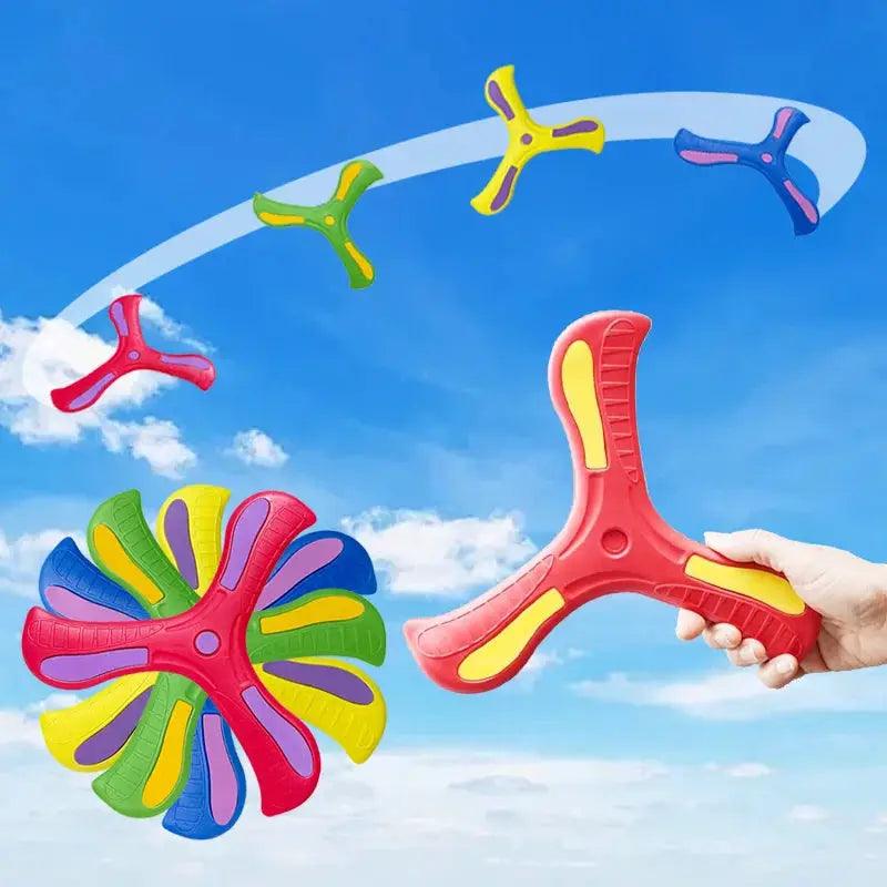  Kids Boomerang Toy Foam Flying Saucer Safe Outdoor Fun -  ToylandEU™