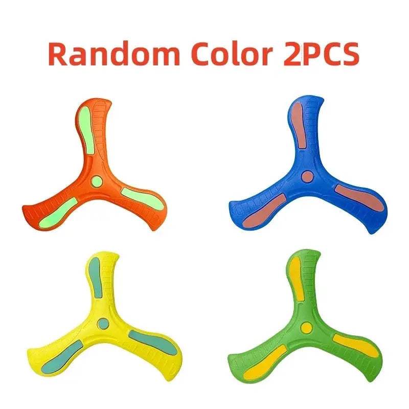  Kids Boomerang Toy Foam Flying Saucer Safe Outdoor Fun -  ToylandEU™