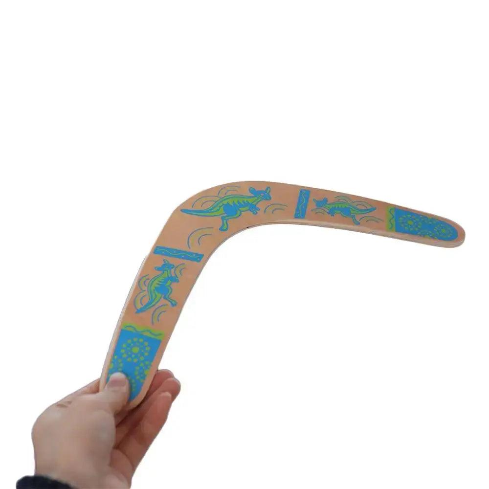  Kids Boomerang Toy V Shaped Flying Safe Wooden Disc -  ToylandEU™