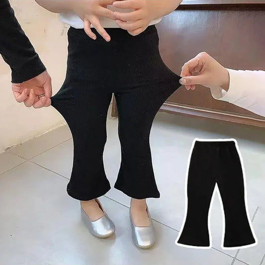 Kids Bootcut Leggings For Girls Comfortable Elastic Waist - ToylandEU