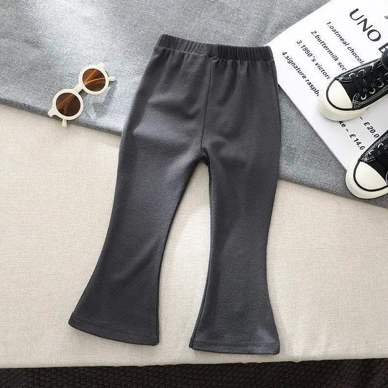 Kids Bootcut Leggings For Girls Comfortable Elastic Waist - ToylandEU