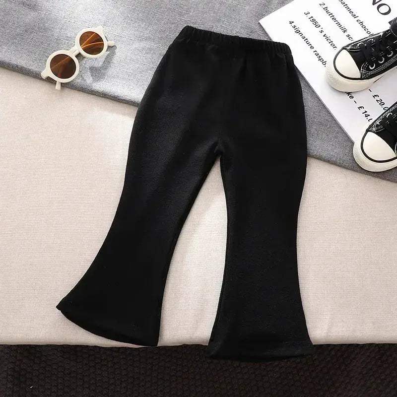 Kids Bootcut Leggings For Girls Comfortable Elastic Waist - ToylandEU