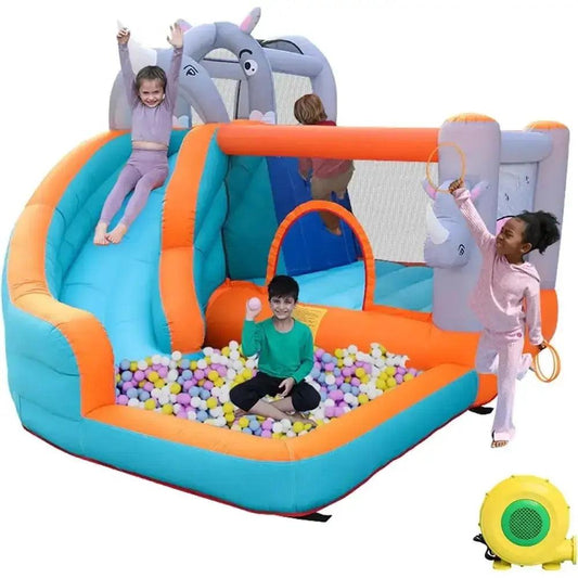  Kids Bounce House With Water Slide For Backyard Fun Safe -  ToylandEU™