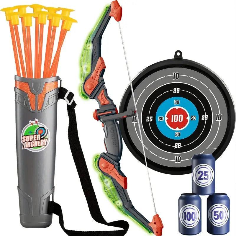  Kids Bow And Arrow Set Safe Suction Arrows Target -  ToylandEU™