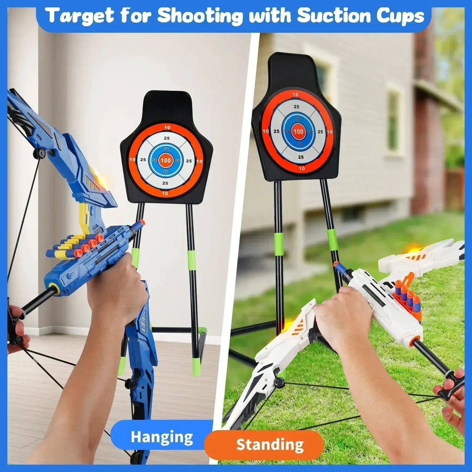  Kids Bow And Arrow Toy Safe Indoor Outdoor Play Gift 3 6 -  ToylandEU™