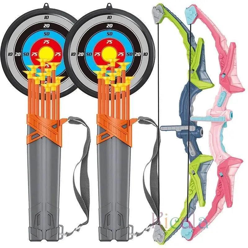  Kids Bow and Arrow Light-up Archery Set For Kids Toy -  ToylandEU™