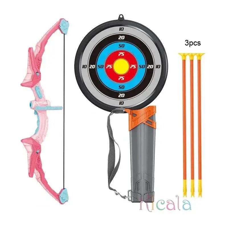  Kids Bow and Arrow Light-up Archery Set For Kids Toy -  ToylandEU™
