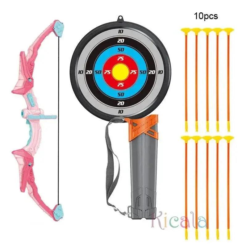  Kids Bow and Arrow Light-up Archery Set For Kids Toy -  ToylandEU™