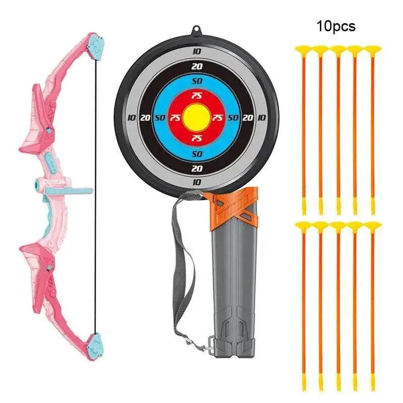  Kids Bow and Arrow Light-up Archery Set For Kids Toy -  ToylandEU™