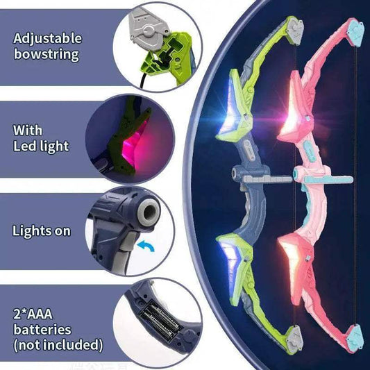  Kids Bow and Arrow Light-up Archery Set for 3-12 Years -  ToylandEU™