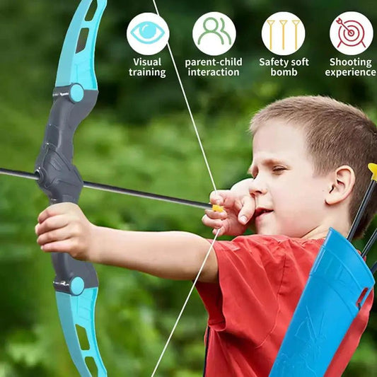  Kids Bow and Arrow Set For Outdoor Shooting Practice CE -  ToylandEU™