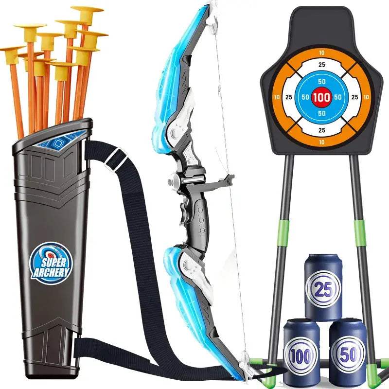  Kids Bow and Arrow Set LED Arrows for Focus -  ToylandEU™