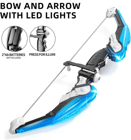  Kids Bow and Arrow Set LED Arrows for Focus -  ToylandEU™