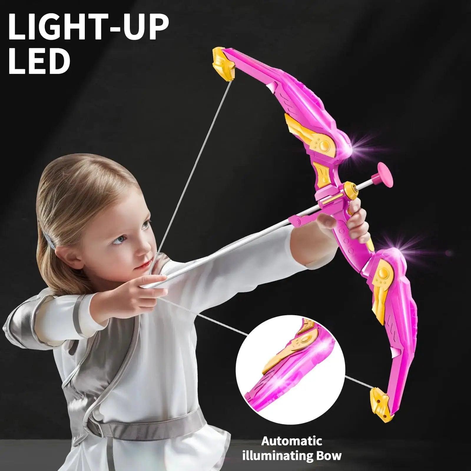  Kids Bow and Arrow Set Safe ABS Plastic Archery Toy -  ToylandEU™