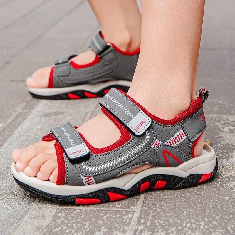 Kids Boys Summer Sports Sandals Hiking Beach Outdoor Open Toe - ToylandEU