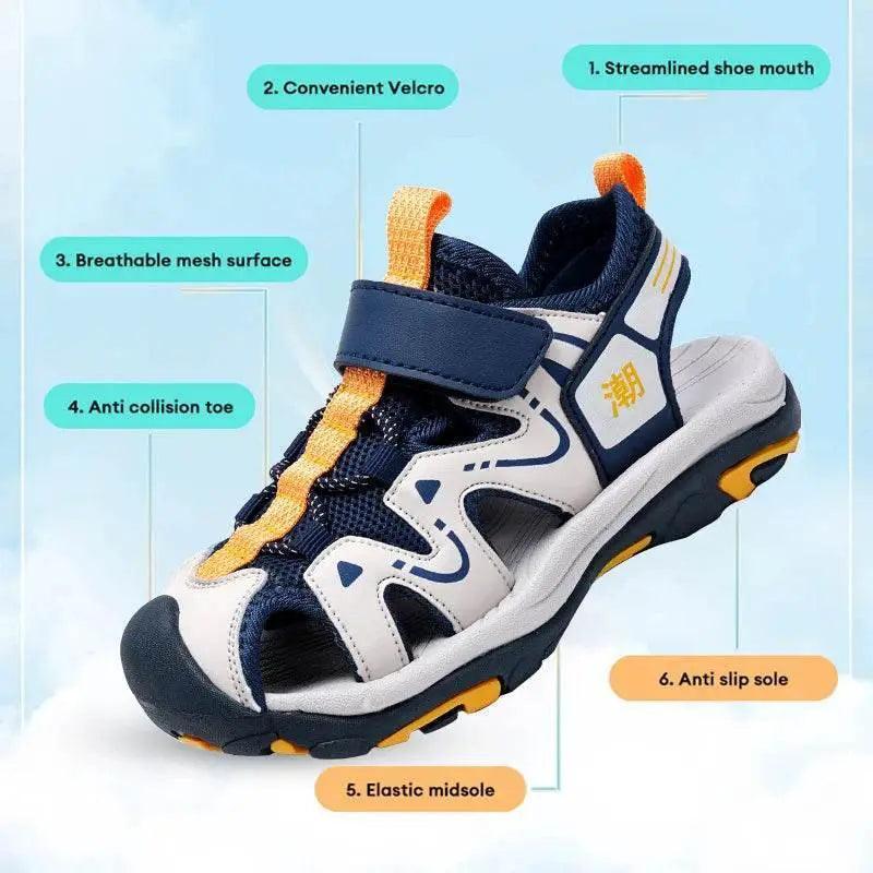  Kids' Breathable Beach Outdoor Sandals for Casual Sports -  ToylandEU™