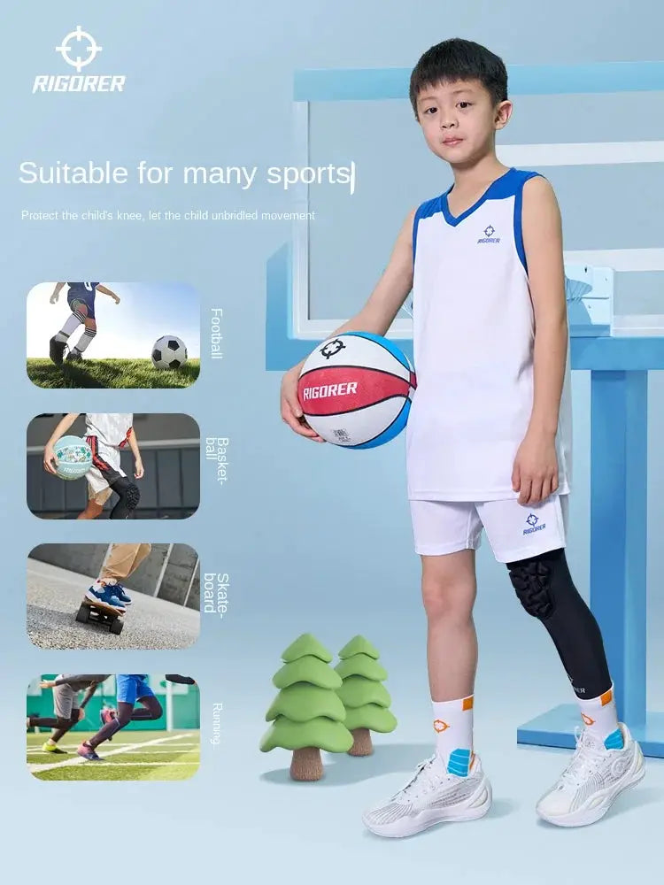Kids Breathable Sports Knee Pad For Football Basketball - ToylandEU