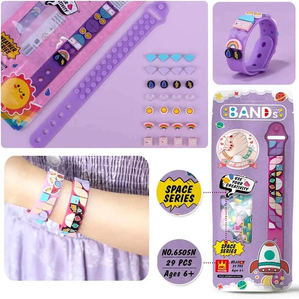Kids Building Block Bracelets DIY Kit For Creative Expression - ToylandEU