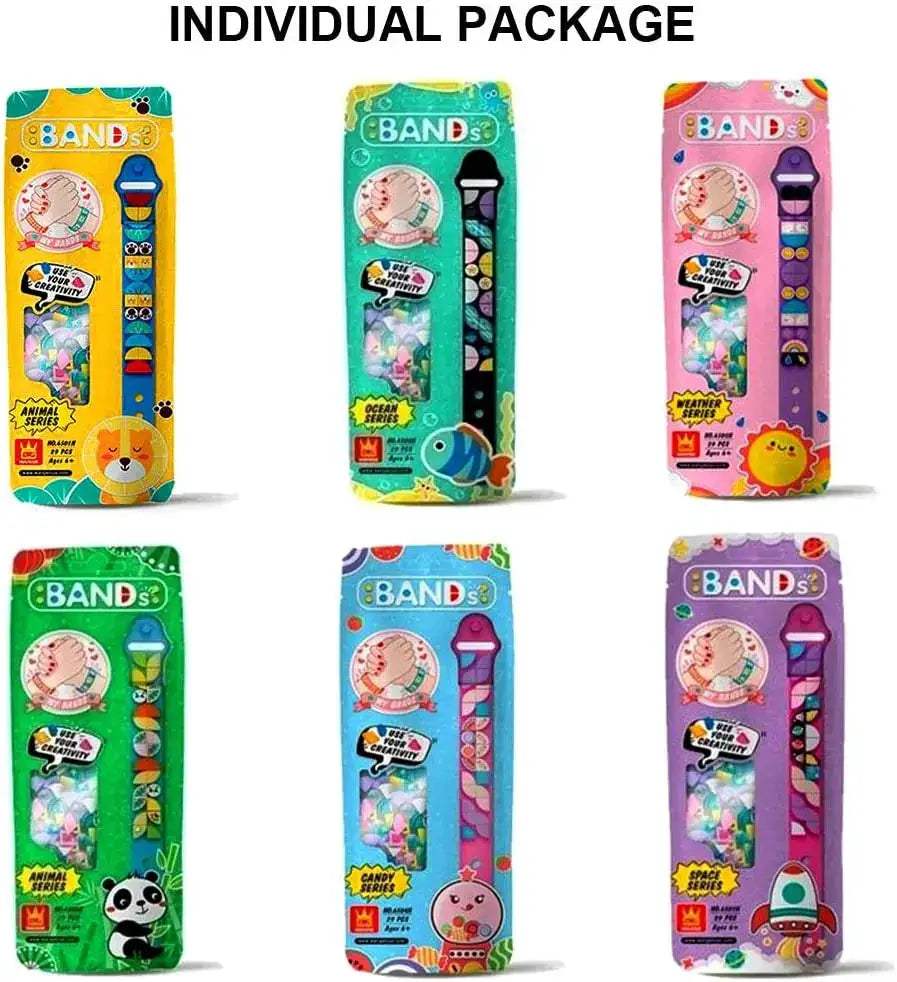 Kids Building Block Bracelets DIY Kit For Creative Expression - ToylandEU