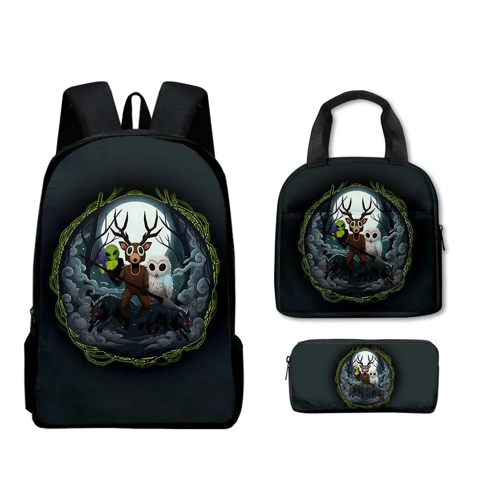 Kids Cartoon Backpack | Nylon | Toylandeu™